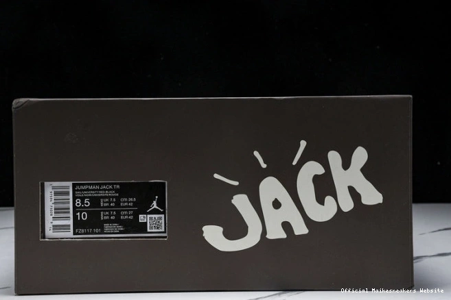 Official Maikesneakers x Travis Jumpman Jack University FZ8117-101 Scott TR Red Jordan 0814